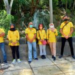 Air Terjun Kahau-Hauna Kancinaa jadi Lokasi Praktek Lapangan Peserta Pelatihan Destinasi Wisata