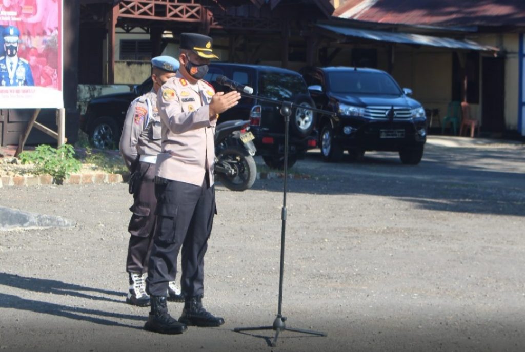 Kapolres Buton Minta Eratkan Silaturahmi Sesama Anggota Dan Masyarakat