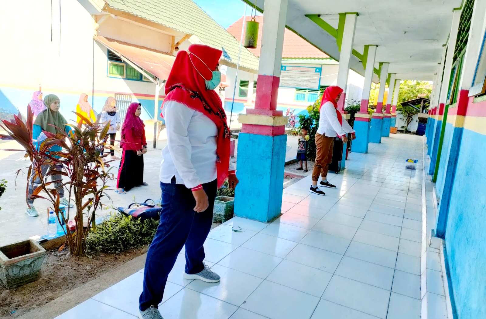 Tingkatkan Imun, PMI Buton Gelar Senam Sehat Bersama Warga
