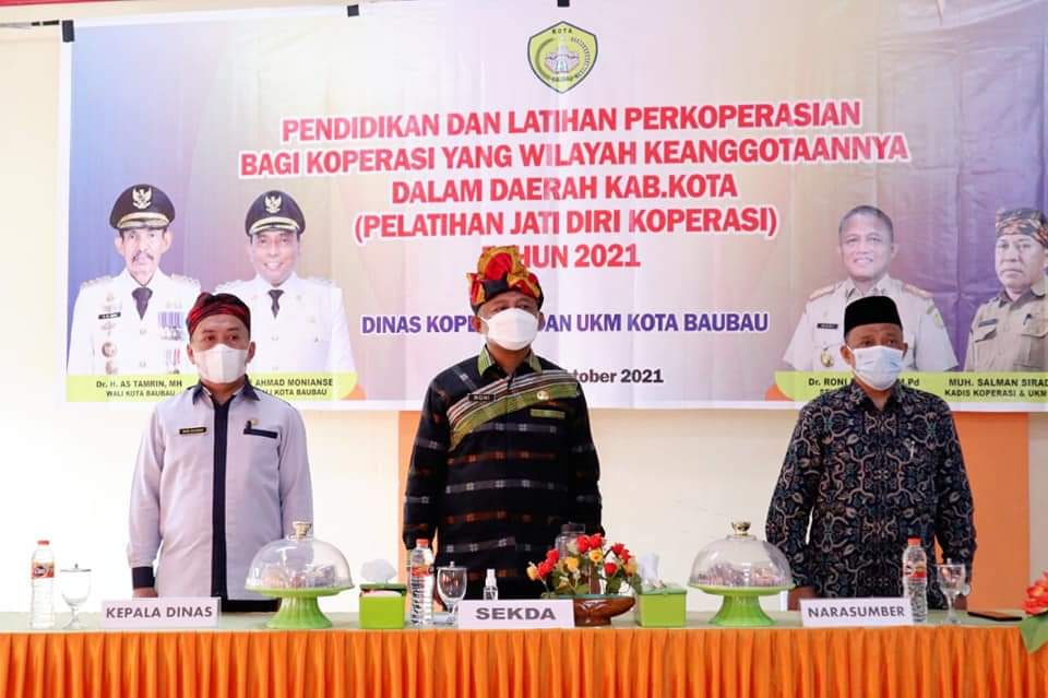 Sekda Baubau: Koperasi Memperbaiki Ekonomi Masyarakat