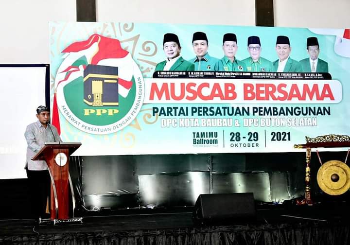 La Ode Ahmad Monianse Ajak PPP Dukung Pemerintahan Tampil Manis