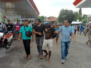 SPBU Pasarwajo Nyaris Terbakar, Seorang Pria Diamankan Polisi