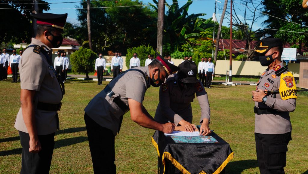 Tiga Kapolsek Jajaran Polres Baubau Berganti