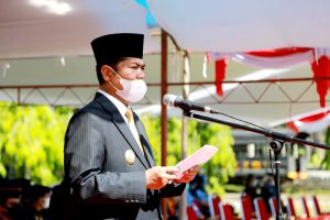 Pimpin Upacara Hari Pahlawan, La Bakry : “Jadikan Pahlawan Sebagai Inspirasi,”