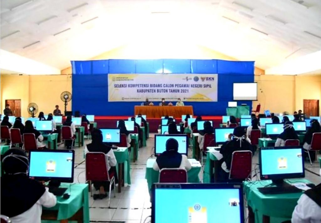 607 Peserta CPNS di Buton Melaju ke Tahap SKB