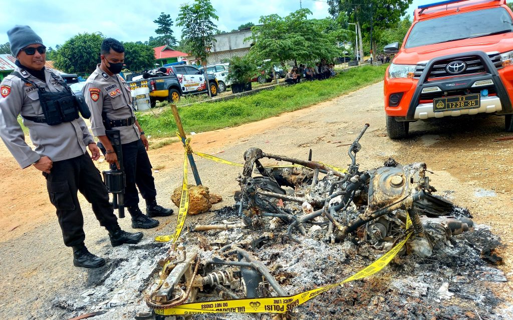 Buntut Pembakaran Rumah Warga di Lasalimu Pantai, Delapan Warga Diamankan Polisi