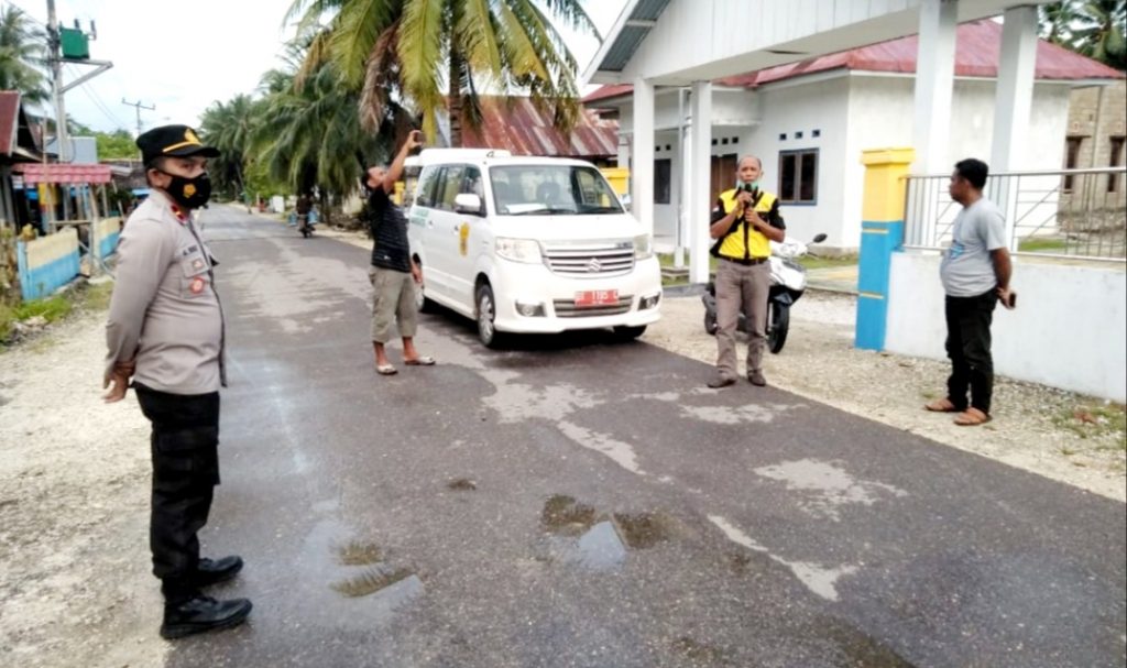 Kebut Vaksinasi Covid 19 Polsek Wolowa dan Wabula Sosialisasi Vaksinasi