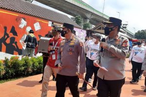 Alumni Pondok Pesantren SAW Bataraguru Menangkan Lomba Mural dari Kapolri