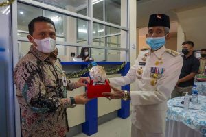 H AS Tamrin Resmikan Kantor Bank Sultra Kas Pemerintah Kota Baubau
