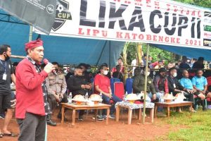 Wawali Baubau Apresiasi Masyarakat Lipu Katobenge Selenggarakan Turnamen Futsal LIKA Cup II