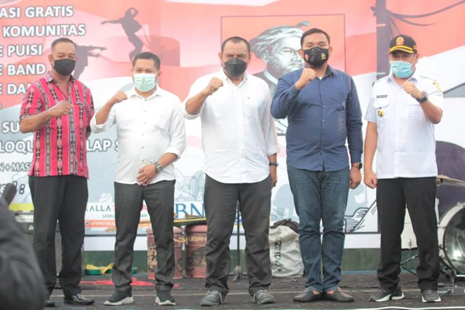 Wawali Baubau Hadiri Peringatan Hari Pahlawan di Kotamara