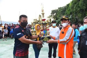 Turnamen Bola Voli Cup I Resmi di Tutup, KT Pasarwajo dan Wabula Boyong Piala