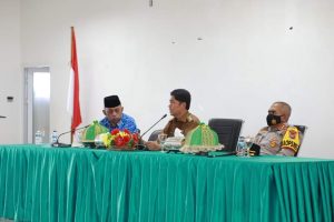 Target 1012 Dosis Vaksin Perhari, Bupati Intruksikan Camat, Lurah dan Kades Proaktif