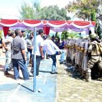 Hadiri Simulasi Peningkatan Kapasitas SDM Sat Pol PP, Wawali Minta Satpol PP Jaga Kamtibmas