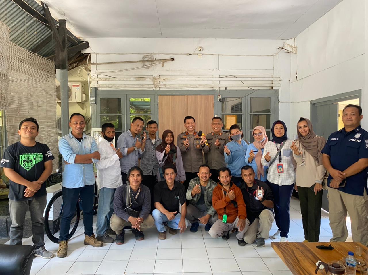 Jalin Sinergitas, Kapolres Baubau Adakan Jamuan Makan Siang Bersama Rekan Media