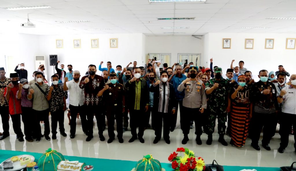 Pemkab Buton Gelar Deklarasi Damai Pilkades Serentak 4 Desember 2021