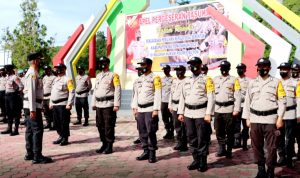 Pam Pilkades Serentak di Buton Polres Buton Turunkan 200 Personil