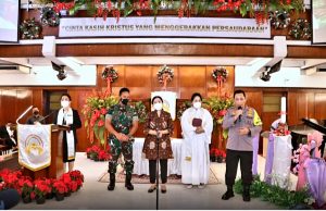 Tinjau Gereja Katedral, Kapolri Pastikan Beri Pelayanan dan Pengamanan Optimal di Perayaan Natal dan Tahun Baru
