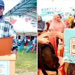 Usai Vaksinasi Warga Pasarwajo Bawa Pulang Hadiah Doorprize, Kapolres :”Hadiah Utama Diundi Besok”