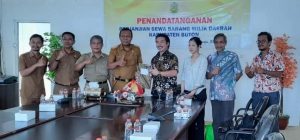 Pemkab Buton dan PT AMA Teken Mou Pengolahan Pabrik Rumput Laut di Wakalambe