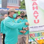 Wawali Baubau Hadiri Pencanangan Zona Integritas WBK dan WBBM
