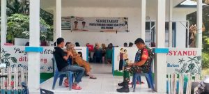 Kodim 1413 Buton Pantau Vaksinasi di sejumlah Kabupaten dan Kota