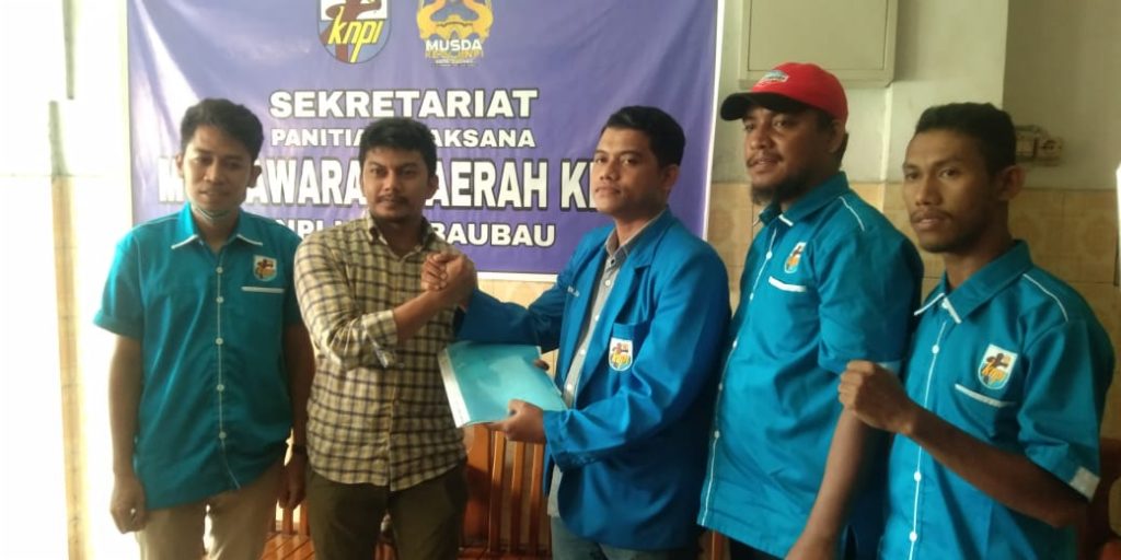 Syahrin Adhiguna Resmi Mendaftar sebagai Calon Ketua KNPI Kota Baubau