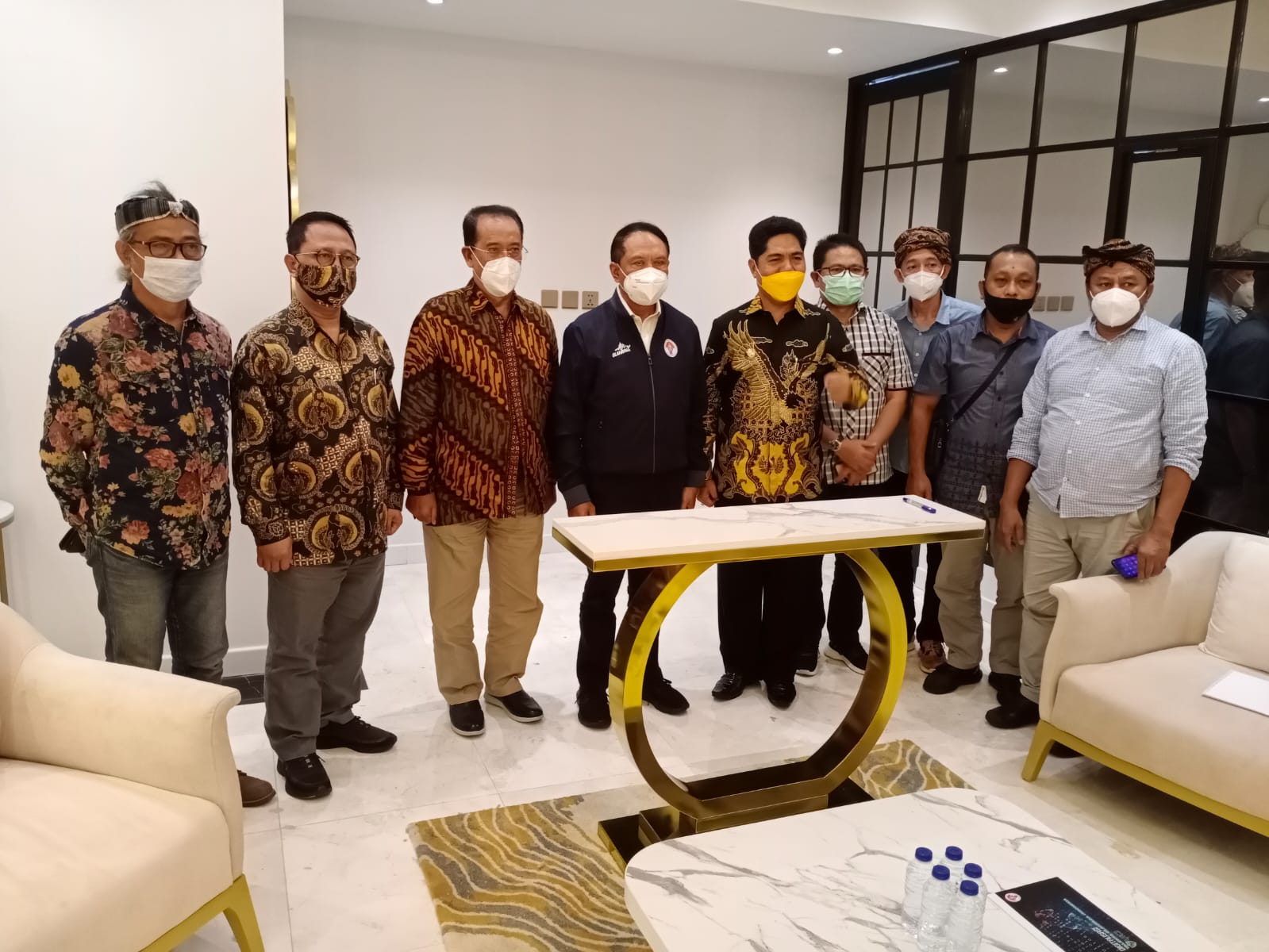 Genjot Sektor Olahraga, Bupati Buton Sambangi Menpora