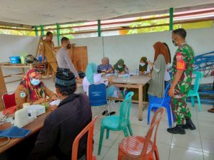 Dandim 1413 Buton Dukung Upaya Capaian Vaksinasi Di Baubau