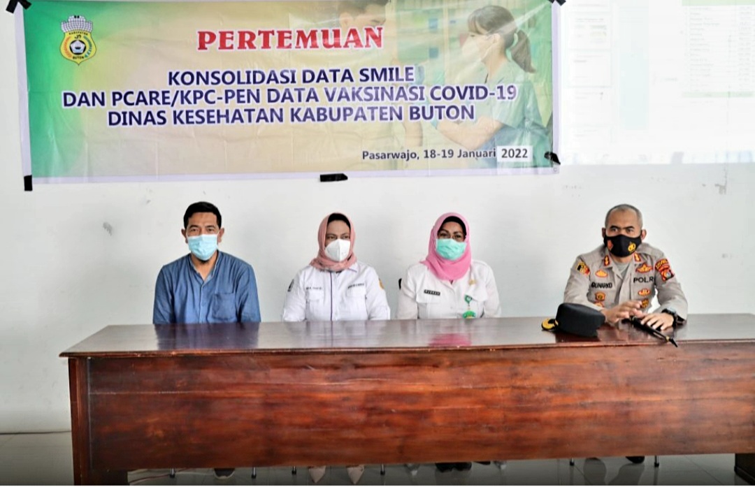 Kapolres Siap Sukseskan Vaksinasi Anak di Buton