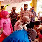 Wakil Bupati Buton Launching Pencanangan Vaksinasi Anak 6-11 Tahun