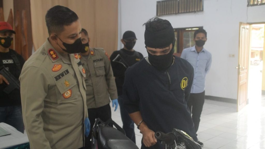 Curi Motor Mahasiswa, Seorang Tukang Ojek di Baubau Ditangkap Polisi