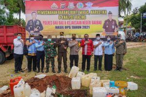AKBP Rio Tangkari : Jadi Atensi, Kasus Narkoba Minim di Tahun 2021