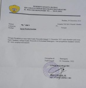 13 Tahun Mengabdi sebagai Kader Posyandu Bataraguru, Waode Zahadia Diberhentikan Sepihak