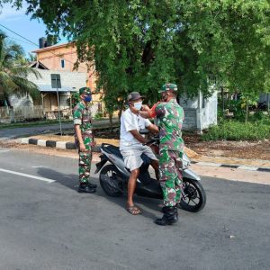 Kodim Gelar Vaksin dan sosialisasi Prokes