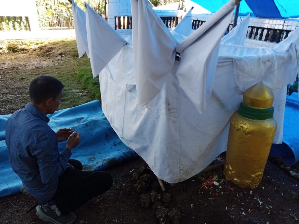 Ketua PWI Sultra Ziarah ke Makam H AS Tamrin, Kenang Kebaikan Almarhum