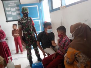 68 Murid SD di Bombana jadi Sasaran Vaksin covid-19 Kodim 1413/Buton