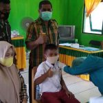 Kodim 1413 Buton Lakukan pendampingan vaksin di 3 Kabupaten/kota