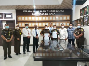 Hindari Kejahatan Perbankan, Bank Sultra Gelar MoU Dengan Kejati