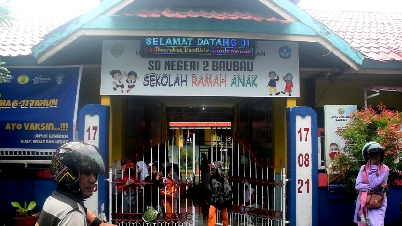 Tiga Sekolah di Baubau Terpapar Covid, PTM Tetap Dilaksanakan