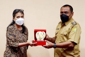 Baubau Menjadi Salah satu Persinggahan KRI Dewaruci Pada Pelayaran Jalur Rempah 2022