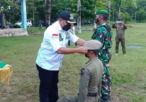 Plt. Wali Kota Baubau Harapkan Anggota Satpol PP Loyal Dalam Bertugas