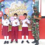 Kodim 1413 Buton Pantau Vaksinasi di Sejumlah Daerah di Pulau Buton