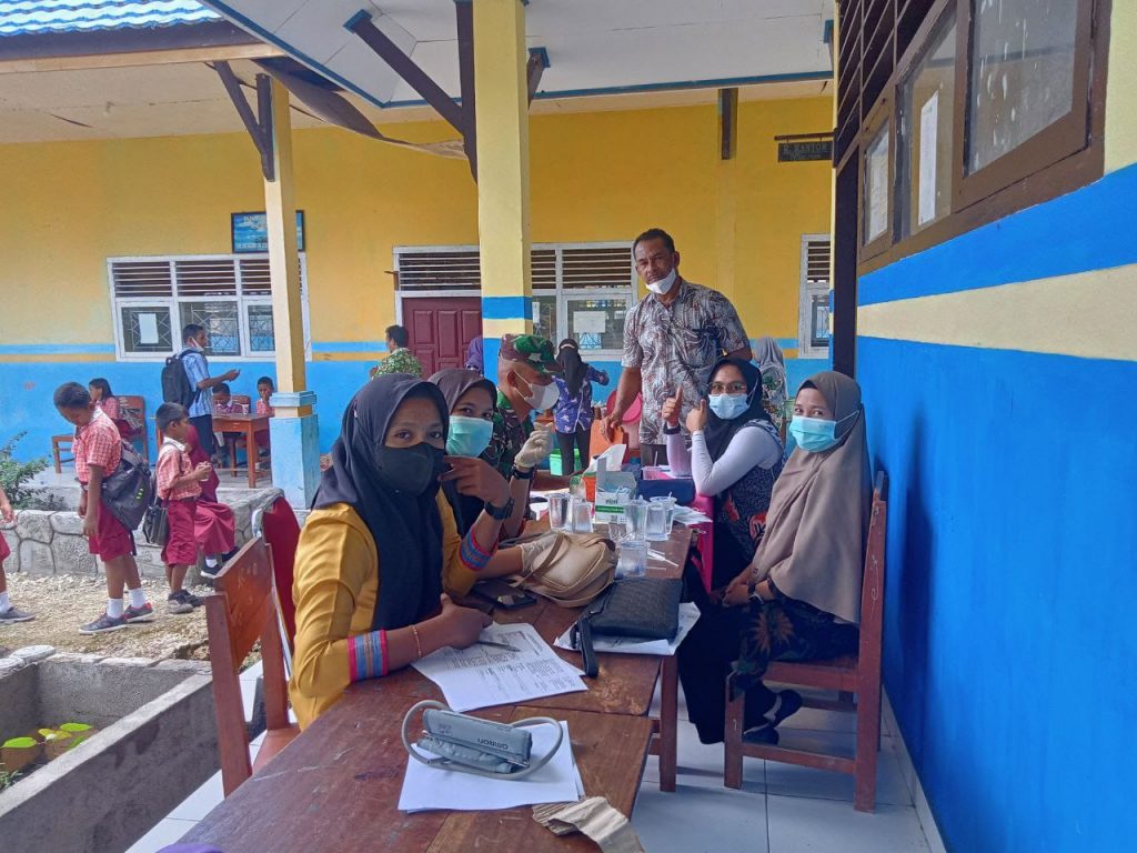 Dandim 1413 Buton : Pantauan Vaksinasi Merupakan Dukungan TNI Terhadap Program Pemerintah