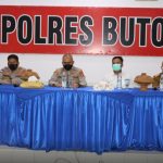 Bahas Percepatan Penanganan Covid-19, Kapolres Buton Terima Kunjungan Tim Asistensi Polda Sultra