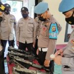Provos Lakukan Sidak Senpi Personel Polres Buton