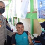 Dipantau Kapolri, Polres Buton Kembali Gelar Vaksinasi Massal di Pasarwajo