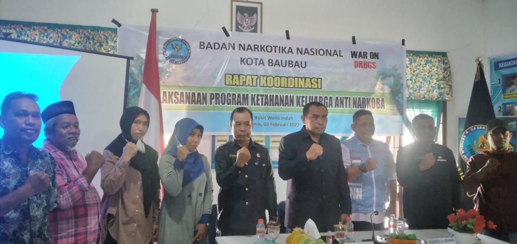 plt Wali Kota Baubau Berharap Tak Ada lagi ASN Terlibat Narkoba