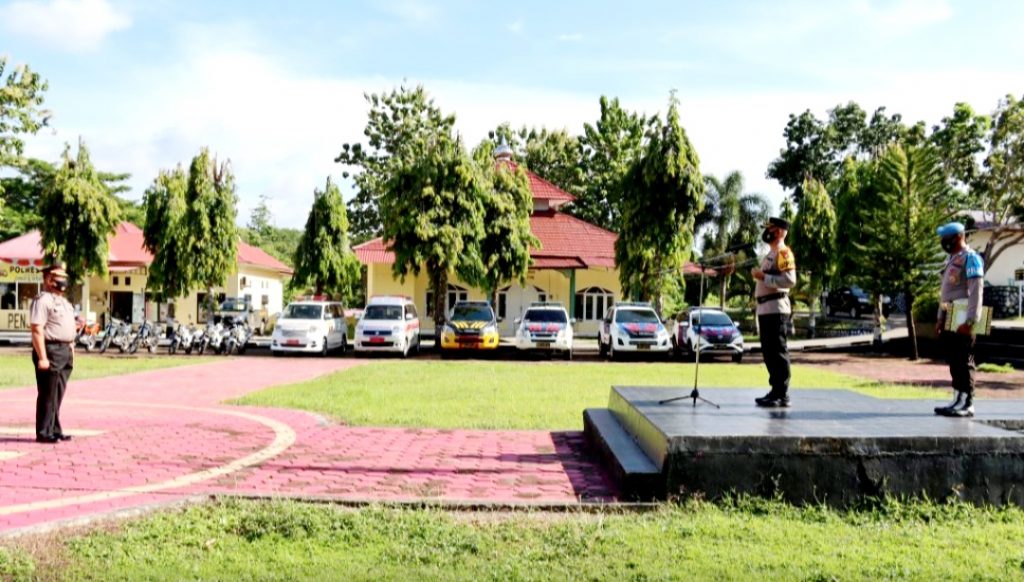 Naik Pangkat Kompol, Kapolres Buton Apresiasi Kinerja Kapolsek Pasarwajo