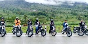 Lusa Komunitas Motor Se – Sultra Tiba di Buton, Disusul Komunitas Pegiat Pariwisata